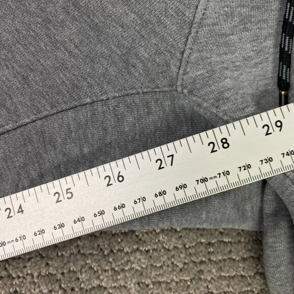 Nike Air Fleece Joggers Sweatpants Men's Large Gray Black Sportswear AQ7257 091 - Picture 15 of 15